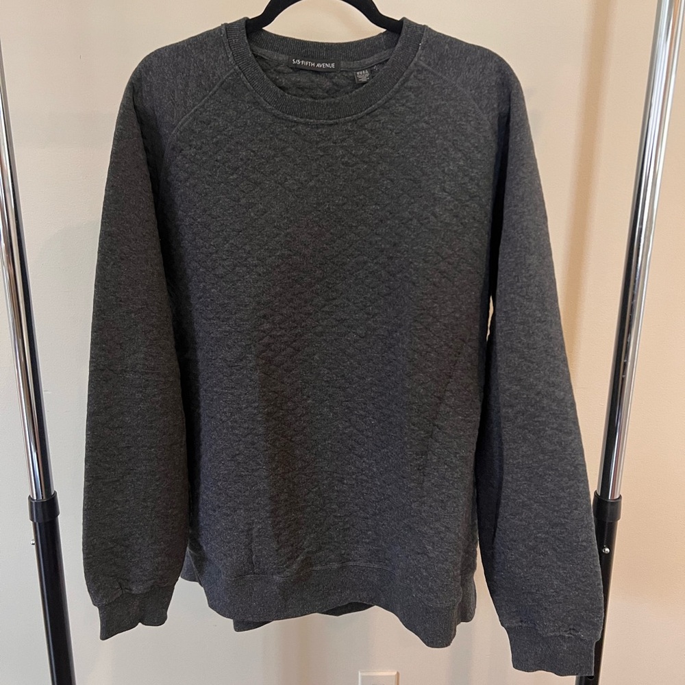Sam’s Fifth Avenue Men’s Quilted Gray Top